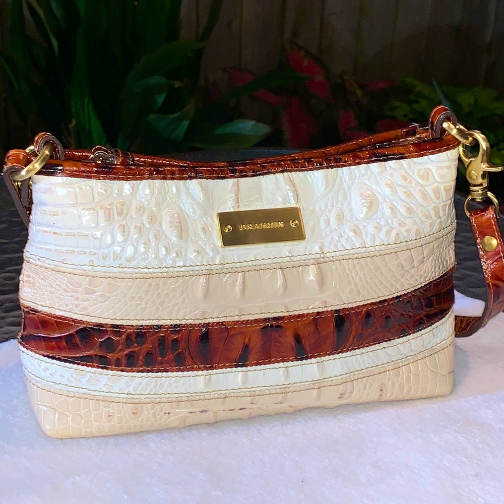 $50.00 Brahmin leather - Gently Used